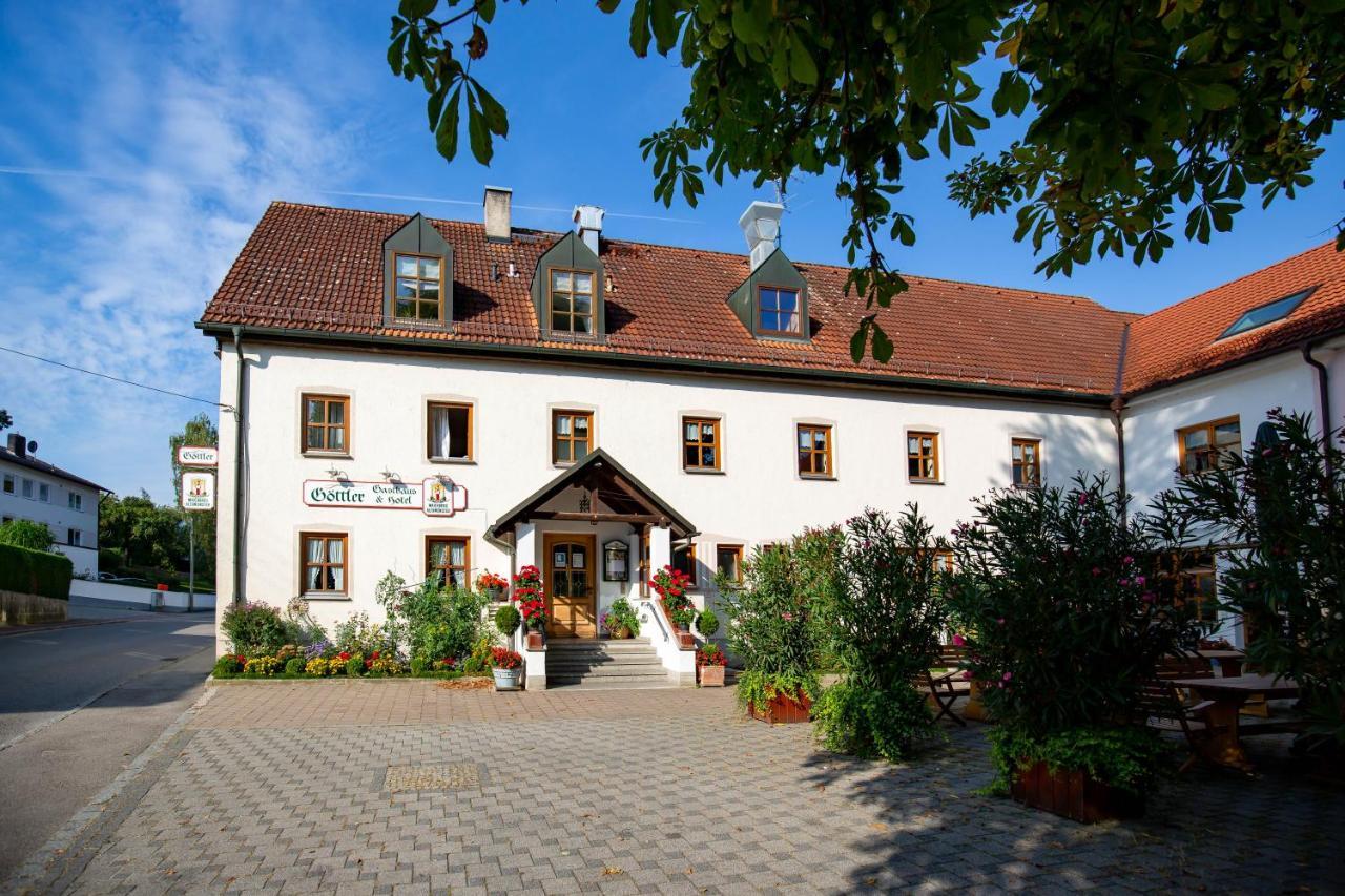 Gasthaus Und Hotel Goettler Josef Rumeltshausen ภายนอก รูปภาพ